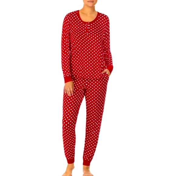 kate spade Other - NEW Kate Spade Red Dot Pajamas Size L